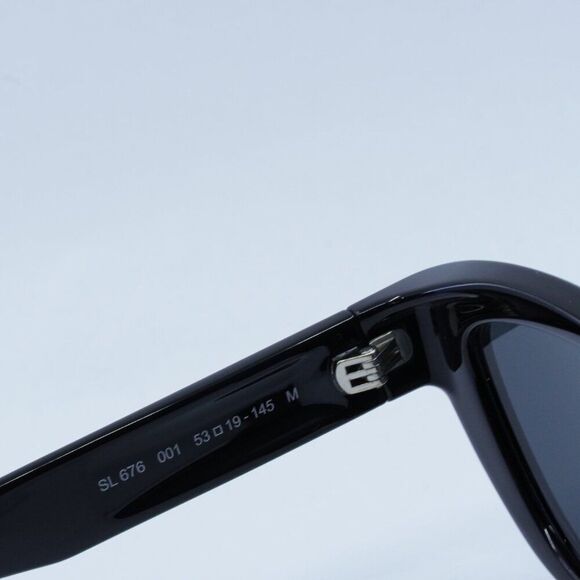 NEW SAINT LAURENT SL676 001 BLACK SUNGLASSES - Picture 9 of 12